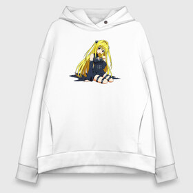 Женское худи Oversize хлопок с принтом To Love-Ru Trouble в городе Новоалтайск, френч-терри — 70% хлопок, 30% полиэстер. Мягкий теплый начес внутри —100% хлопок | боковые карманы, эластичные манжеты и нижняя кромка, капюшон на магнитной кнопке | cute | darkness | kawaii | аниме девушка | девилюк | золотая тьма | кавайный | комедия | лала | любовь и прочие неприятности | манга | милашка | момо | немезида | немезис | няшный | тьма | харуна | школа | этти