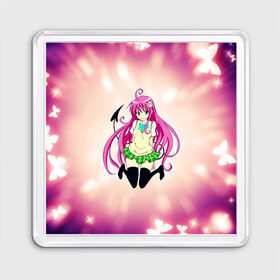 Магнит 55*55 с принтом To Love-Ru: Trouble в городе Новоалтайск, Пластик | Размер: 65*65 мм; Размер печати: 55*55 мм | cute | darkness | kawaii | аниме девушка | бабочки | девилюк | золотая тьма | кавайный | комедия | лала | любовь и прочие неприятности | милашка | момо | немезида | немезис | няшный | харуна | школа | этти