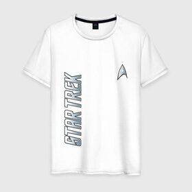 Мужская футболка хлопок с принтом STARTREK (Z) в городе Новоалтайск, 100% хлопок | прямой крой, круглый вырез горловины, длина до линии бедер, слегка спущенное плечо. | lower decks | star trek | star trek lower decks | джек рэнсом | звездный путь | лейтенант шаз | телесериал | шаз | энсин беккет | энсин брэд | энсин тэнди