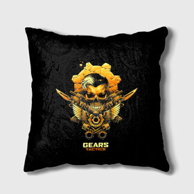 Подушка 3D с принтом Gears Tactics в городе Новоалтайск, наволочка – 100% полиэстер, наполнитель – холлофайбер (легкий наполнитель, не вызывает аллергию). | состоит из подушки и наволочки. Наволочка на молнии, легко снимается для стирки | action | game gears tactics | gears tactics | gears tactics xbox | xbox | битва gears tactics | воин | гирс тактикс | игра | игра gears tactics | иксбокс | логотип | механизмы тактики | оружие | персонажи gears tactics | солдат | сражение | ч