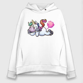 Женское худи Oversize хлопок с принтом Unicorn Fun в городе Новоалтайск, френч-терри — 70% хлопок, 30% полиэстер. Мягкий теплый начес внутри —100% хлопок | боковые карманы, эластичные манжеты и нижняя кромка, капюшон на магнитной кнопке | bob | bob marley | goodboy | horse | poni | rainbow | unicorn | арт | боб марли | бобмарли | волшебство | детство | единорог | животные | кайф | картинка | конь | лошадь | магия | мем | полёт | пони | пук | радуга | ракета | рисунок