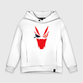 Детское худи Oversize хлопок с принтом Kill La Kill глаз с повязкой в городе Новоалтайск, френч-терри — 70% хлопок, 30% полиэстер. Мягкий теплый начес внутри —100% хлопок | боковые карманы, эластичные манжеты и нижняя кромка, капюшон на магнитной кнопке | anime | kill la kill | manga | аниме | демон | кил ла кил | круши кромсай | манга | убей или умри