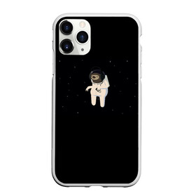 Чехол для iPhone 11 Pro Max матовый с принтом Космический ленивец в городе Новоалтайск, Силикон |  | животные | звезды | космос | ленивец | музыка | одиночество | умиротворение
