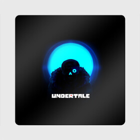 Магнит виниловый Квадрат с принтом UNDERTALE в городе Новоалтайск, полимерный материал с магнитным слоем | размер 9*9 см, закругленные углы | Тематика изображения на принте: sans | undertale | андертале | андертейл | игра | подземная история | подземная сказка | санс | ундертале