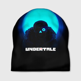 Шапка 3D с принтом UNDERTALE в городе Новоалтайск, 100% полиэстер | универсальный размер, печать по всей поверхности изделия | sans | undertale | андертале | андертейл | игра | подземная история | подземная сказка | санс | ундертале