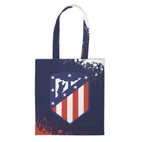 Сумка 3D повседневная с принтом ATLETICO MADRID / Атлетико в городе Новоалтайск, 100% полиэстер | Плотность: 200 г/м2; Размер: 34×35 см; Высота лямок: 30 см | atletico | club | footbal | logo | madrid | атлетико | знак | клуб | логотип | логотипы | мадрид | символ | символы | форма | футбол | футбольная | футбольный
