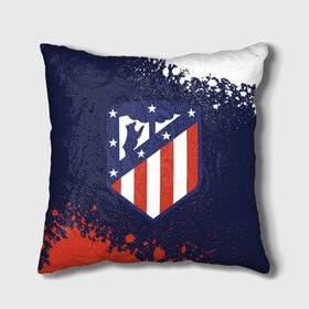Подушка 3D с принтом ATLETICO MADRID / Атлетико в городе Новоалтайск, наволочка – 100% полиэстер, наполнитель – холлофайбер (легкий наполнитель, не вызывает аллергию). | состоит из подушки и наволочки. Наволочка на молнии, легко снимается для стирки | atletico | club | footbal | logo | madrid | атлетико | знак | клуб | логотип | логотипы | мадрид | символ | символы | форма | футбол | футбольная | футбольный