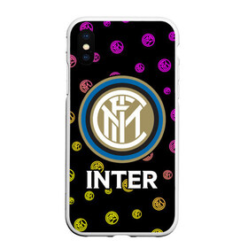 Чехол для iPhone XS Max матовый с принтом INTER / Интер в городе Новоалтайск, Силикон | Область печати: задняя сторона чехла, без боковых панелей | club | footbal | inter | internazionale | logo | milan | знак | интер | интернационале | клуб | логотип | логотипы | милан | символ | символы | форма | футбол | футбольная | футбольный