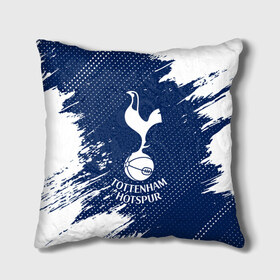 Подушка 3D с принтом TOTTENHAM HOTSPUR / Тоттенхэм в городе Новоалтайск, наволочка – 100% полиэстер, наполнитель – холлофайбер (легкий наполнитель, не вызывает аллергию). | состоит из подушки и наволочки. Наволочка на молнии, легко снимается для стирки | club | footbal | hotspur | logo | tottenham | знак | клуб | логотип | логотипы | символ | символы | тоттенхэм | форма | футбол | футбольная | футбольный | хотспур