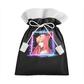 Подарочный 3D мешок с принтом ZeroTwo (Darling in the Franx) в городе Новоалтайск, 100% полиэстер | Размер: 29*39 см | Тематика изображения на принте: 002 | 02 | ahegao | anime | darling | franx | franxx | girl | girls | in | senpai | the | two | waifu | zero | zerotwo | аниме | ахегао | вайфу | девушка | семпай | сенпай | тян