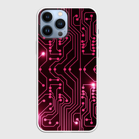 Чехол для iPhone 13 Pro Max с принтом Scheme в городе Новоалтайск,  |  | Тематика изображения на принте: blue | glow | lines | points | scheme | texture | линии | свечение | синий | схема | текстура | точки