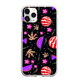 Чехол для iPhone 11 Pro матовый с принтом Watermelons в городе Новоалтайск, Силикон |  | Тематика изображения на принте: berries | pattern | patterns | red watermelon | watermelons | арбузы | красный арбуз | паттерн | узоры | ягоды