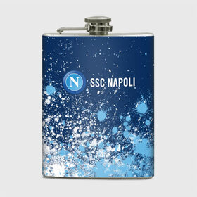 Фляга с принтом SSC NAPOLI / Наполи в городе Новоалтайск, металлический корпус | емкость 0,22 л, размер 125 х 94 мм. Виниловая наклейка запечатывается полностью | Тематика изображения на принте: club | footbal | logo | napoli | ssc | знак | клуб | логотип | логотипы | наполи | символ | символы | форма | футбол | футбольная | футбольный