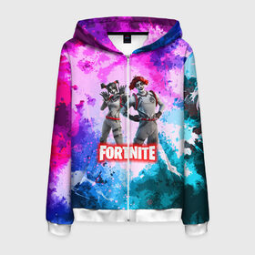 Мужская толстовка 3D на молнии с принтом fortnite в городе Новоалтайск, 100% полиэстер | длина до линии бедра, манжеты и пояс оформлены мягкой тканевой резинкой, двухслойный капюшон со шнурком для регулировки, спереди молния, по бокам два кармана | fortnite | fortnite 2 | игра | фортнайт | фортнайт 2