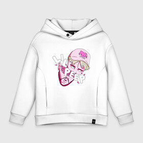 Детское худи Oversize хлопок с принтом LIL PEEP в городе Новоалтайск, френч-терри — 70% хлопок, 30% полиэстер. Мягкий теплый начес внутри —100% хлопок | боковые карманы, эластичные манжеты и нижняя кромка, капюшон на магнитной кнопке | cat | had | hello kitty | lil peep | lil peep art | logo lil peep | love | rap | альбомы | голова | кот | котики | лил пип | лове | лого | логтип | любовь | музыка | музыкант | паук | певец | рэп | рэпер | скорпион