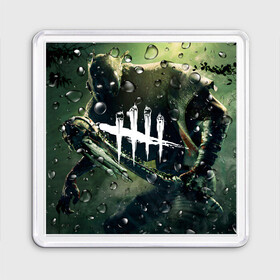 Магнит 55*55 с принтом Dead by Daylight. в городе Новоалтайск, Пластик | Размер: 65*65 мм; Размер печати: 55*55 мм | Тематика изображения на принте: dbd | dead by daylight | esport | games | survival horror | дбд | дед бай дейлайт | игроки | игролюбители | игроманы | игры | киберспорт | мертвы к рассвету