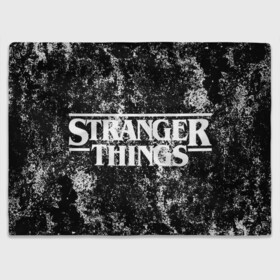 Плед 3D с принтом Stranger Things. в городе Новоалтайск, 100% полиэстер | закругленные углы, все края обработаны. Ткань не мнется и не растягивается | normal people scare me | stranger things | детектив | драма | кино | очень странные дела | сериалы | странгер тхингс | триллер | уилл | фантастика | фильмы | хоукинс