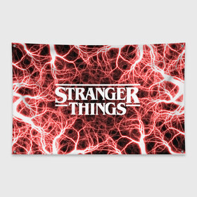 Флаг-баннер с принтом Stranger Things в городе Новоалтайск, 100% полиэстер | размер 67 х 109 см, плотность ткани — 95 г/м2; по краям флага есть четыре люверса для крепления | normal people scare me | stranger things | детектив | драма | кино | очень странные дела | сериалы | странгер тхингс | триллер | уилл | фантастика | фильмы | хоукинс