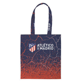 Сумка 3D повседневная с принтом ATLETICO MADRID / Атлетико в городе Новоалтайск, 100% полиэстер | Плотность: 200 г/м2; Размер: 34×35 см; Высота лямок: 30 см | atletico | club | footbal | logo | madrid | атлетико | знак | клуб | логотип | логотипы | мадрид | символ | символы | форма | футбол | футбольная | футбольный