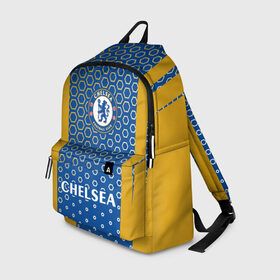 Рюкзак 3D с принтом CHELSEA F.C. / ЧЕЛСИ в городе Новоалтайск, 100% полиэстер | лямки с регулируемой длиной, сверху петелька, чтобы рюкзак можно было повесить на вешалку. Основное отделение закрывается на молнию, как и внешний карман. Внутри два дополнительных кармана, один из которых закрывается на молнию. По бокам два дополнительных кармашка | Тематика изображения на принте: 