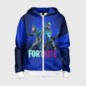 Детская толстовка 3D на молнии с принтом fortnite в городе Новоалтайск, 100% полиэстер |  манжеты и пояс оформлены широкой мягкой резинкой, двухслойный капюшон со шнурком для регулировки, спереди карманы и застежка-молния
 | fortnite | fortnite 2 | игра | фортнайт | фортнайт 2