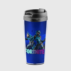 Термокружка-непроливайка с принтом fortnite в городе Новоалтайск, внутренняя часть — пищевой пластик, наружная часть — прозрачный пластик, между ними — полиграфическая вставка с рисунком | объем — 350 мл, герметичная крышка | Тематика изображения на принте: fortnite | fortnite 2 | игра | фортнайт | фортнайт 2