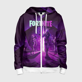 Детская толстовка 3D на молнии с принтом fortnite в городе Новоалтайск, 100% полиэстер |  манжеты и пояс оформлены широкой мягкой резинкой, двухслойный капюшон со шнурком для регулировки, спереди карманы и застежка-молния
 | fortnite | fortnite 2 | игра | фортнайт | фортнайт 2