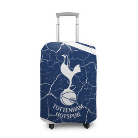Чехол для чемодана 3D с принтом TOTTENHAM HOTSPUR / Тоттенхэм в городе Новоалтайск, 86% полиэфир, 14% спандекс | двустороннее нанесение принта, прорези для ручек и колес | club | footbal | hotspur | logo | tottenham | знак | клуб | логотип | логотипы | символ | символы | тоттенхэм | форма | футбол | футбольная | футбольный | хотспур