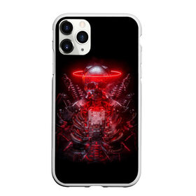 Чехол для iPhone 11 Pro Max матовый с принтом Digital Skeleton | 1.1 в городе Новоалтайск, Силикон |  | Тематика изображения на принте: cool | cyborg | decoration | fashion | fear | ghost | halloween | head | horror | robot | skeleton | skull | technology | голова | киборг | круто | мода | призрак | робот | скелет | технологии | ужас | украшение | хеллоуин | череп