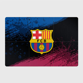 Магнитный плакат 3Х2 с принтом FC BARCELONA. в городе Новоалтайск, Полимерный материал с магнитным слоем | 6 деталей размером 9*9 см | Тематика изображения на принте: barca | barcelona | fc barca | барка | барселона