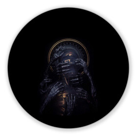 Коврик для мышки круглый с принтом Dark Soul в городе Новоалтайск, резина и полиэстер | круглая форма, изображение наносится на всю лицевую часть | cool | cyborg | decoration | fashion | fear | ghost | halloween | head | horror | robot | skeleton | skull | technology | голова | киборг | круто | мода | призрак | робот | скелет | технологии | ужас | украшение | хеллоуин | череп