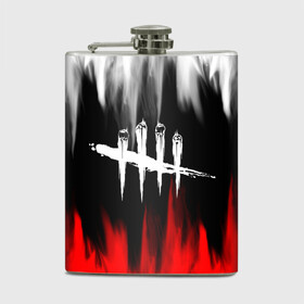 Фляга с принтом Dead by Daylight. в городе Новоалтайск, металлический корпус | емкость 0,22 л, размер 125 х 94 мм. Виниловая наклейка запечатывается полностью | dbd | dead by daylight | esport | games | survival horror | дбд | дед бай дейлайт | игроки | игролюбители | игроманы | игры | киберспорт | мертвы к рассвету