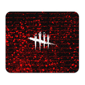 Коврик для мышки прямоугольный с принтом Dead by Daylight. в городе Новоалтайск, натуральный каучук | размер 230 х 185 мм; запечатка лицевой стороны | dbd | dead by daylight | esport | games | survival horror | дбд | дед бай дейлайт | игроки | игролюбители | игроманы | игры | киберспорт | мертвы к рассвету