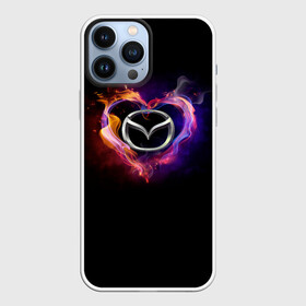 Чехол для iPhone 13 Pro Max с принтом Mazda в городе Новоалтайск,  |  | love mazda | mazda | mazda в сердце | mazda лого | mazda марка | mazda эмблема | горящее сердце | значок mazda | лого авто | лого автомобиля | логотип mazda | логотип мазда | люблю мазду | мазда | мазда значок | мазда лого