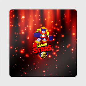 Магнит виниловый Квадрат с принтом Brawl Stars/Surge в городе Новоалтайск, полимерный материал с магнитным слоем | размер 9*9 см, закругленные углы | Тематика изображения на принте: bibi | crow | kolette | leon | nita | sandy | surge | volt | бравл старс | вольт | герои | детям | звезда | звездные | леон | логотипы игр | мальчикам | огненный | огонь | робот | сенди | спайк | спраут | супергерои