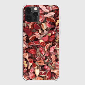 Чехол для iPhone 12 Pro Max с принтом Мясо в городе Новоалтайск, Силикон |  | бекон | веган | говядина | деликатес | курица | мяско | мясник | окорок | паттерн | свинина | стейк | филе