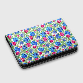 Картхолдер с принтом с принтом Floral Pattern в городе Новоалтайск, натуральная матовая кожа | размер 7,3 х 10 см; кардхолдер имеет 4 кармана для карт; | Тематика изображения на принте: floral | floral pattern | flower | flowers | flowers pattern | pattern | листья | патерн | паттерн | рисунок | цветки | цветочки | цветочная клумба | цветочный паттерн | цветы | цветы фон