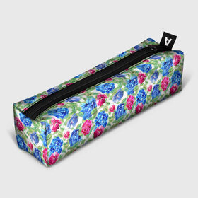Пенал 3D с принтом Floral Pattern в городе Новоалтайск, 100% полиэстер | плотная ткань, застежка на молнии | floral | floral pattern | flower | flowers | flowers pattern | pattern | листья | патерн | паттерн | рисунок | цветки | цветочки | цветочная клумба | цветочный паттерн | цветы | цветы фон