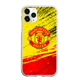Чехол для iPhone 11 Pro матовый с принтом MANCHESTER UNITED. в городе Новоалтайск, Силикон |  | Тематика изображения на принте: fc | fcmu | football | football club | manchester united | red devils | sport | красные дьяволы | манчестер юнайтед | спорт | фк | фкмю | футбол | футбольный клуб