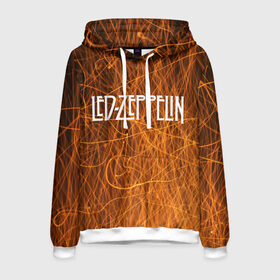 Мужская толстовка 3D с принтом Led Zeppelin в городе Новоалтайск, 100% полиэстер | двухслойный капюшон со шнурком для регулировки, мягкие манжеты на рукавах и по низу толстовки, спереди карман-кенгуру с мягким внутренним слоем. | led zeppelin | music | rock | блюз рок | британская рок группа | джимми пейдж | известные личности | лед зеппелин | лэд зиппелин | музыка | музыканты | певцы | рок | фолк рок | хард рок | хеви метал