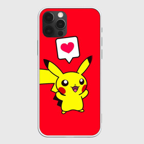 Чехол для iPhone 12 Pro Max с принтом Pikachu Pika Pika в городе Новоалтайск, Силикон |  | 