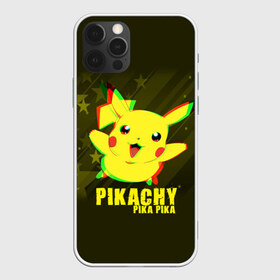 Чехол для iPhone 12 Pro Max с принтом Pikachu Pika Pika в городе Новоалтайск, Силикон |  | pika | pikachu | аниме | детская | детям | игры | молния | мышка | мышь | пика | пикачу | покемон | покемоны