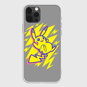 Чехол для iPhone 12 Pro Max с принтом Pikachu Pika Pika в городе Новоалтайск, Силикон |  | pika | pikachu | аниме | детская | детям | игры | молния | мышка | мышь | пика | пикачу | покемон | покемоны