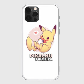 Чехол для iPhone 12 Pro Max с принтом Pikachu Pika Pika в городе Новоалтайск, Силикон |  | pika | pikachu | аниме | детская | детям | игры | молния | мышка | мышь | пика | пикачу | покемон | покемоны