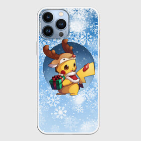 Чехол для iPhone 13 Pro Max с принтом Pikachu Pika Pika в городе Новоалтайск,  |  | Тематика изображения на принте: pika | pikachu | аниме | детская | детям | игры | молния | мышка | мышь | пика | пикачу | покемон | покемоны