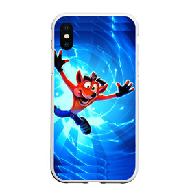 Чехол для iPhone XS Max матовый с принтом Crash Bandicoot в городе Новоалтайск, Силикон | Область печати: задняя сторона чехла, без боковых панелей | crash bandicoot | краш | краш бандикут