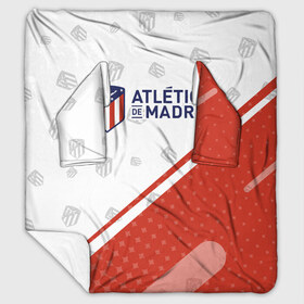 Плед с рукавами с принтом ATLETICO MADRID Атлетико в городе Новоалтайск, 100% полиэстер | Закругленные углы, все края обработаны. Ткань не мнется и не растягивается. Размер 170*145 | atletico | club | footbal | logo | madrid | атлетико | знак | клуб | логотип | логотипы | мадрид | символ | символы | форма | футбол | футбольная | футбольный