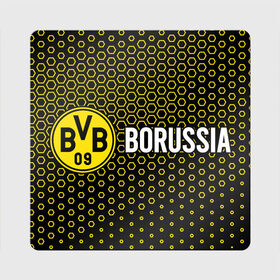 Магнит виниловый Квадрат с принтом BORUSSIA / Боруссия в городе Новоалтайск, полимерный материал с магнитным слоем | размер 9*9 см, закругленные углы | Тематика изображения на принте: borussia | club | dortmund | footbal | logo | боруссия | дортмунд | знак | клуб | логотип | логотипы | символ | символы | форма | футбол | футбольная | футбольный
