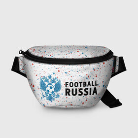 Поясная сумка 3D с принтом FOOTBALL RUSSIA / Футбол в городе Новоалтайск, 100% полиэстер | плотная ткань, ремень с регулируемой длиной, внутри несколько карманов для мелочей, основное отделение и карман с обратной стороны сумки застегиваются на молнию | football | russia | sport | арсенал | ахмат | герб | динамо | зенит | краснодар | локомотив | россии | российский | россия | ростов | ротор | рубин | русский | сборная | символ | союз | спартак | спорт | форма
