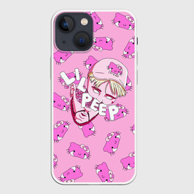 Чехол для iPhone 13 mini с принтом LIL PEEP в городе Новоалтайск,  |  | cat | had | hello kitty | lil peep | lil peep art | logo lil peep | love | rap | альбомы | голова | кот | котики | лил пип | лове | лого | логтип | любовь | музыка | музыкант | паук | певец | рэп | рэпер | скорпион